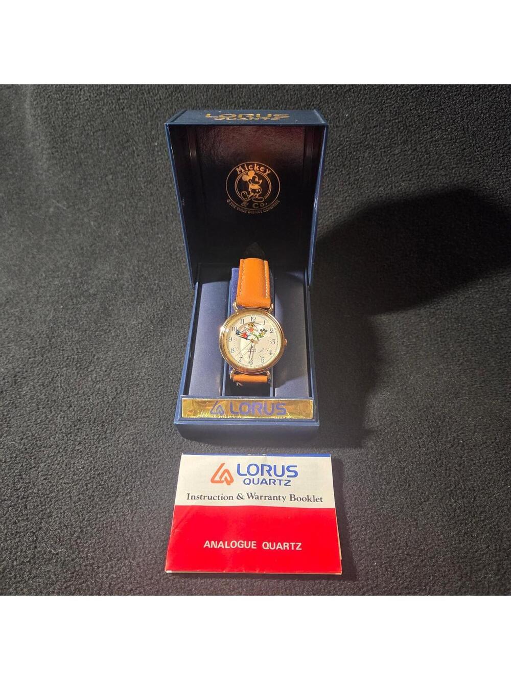 Lorus Mickey Mouse "Through the Years" Quartz Watch